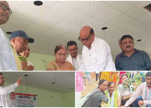 विपी स्मृति दिवसका अवसरमा डुडुवामा बृक्षारोपण
