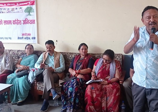एमाले नर्भस भइसक्यो, बाहिर चाहिँ फुर्ती लगाउँदैछः गिरी