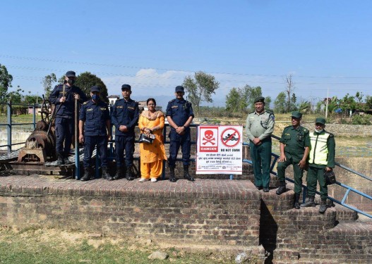 कोहलपुर डुडुवा खोलाको बन्दा क्षेत्रमा नुहाउन र पौडी खेल्न प्रतिबन्ध
