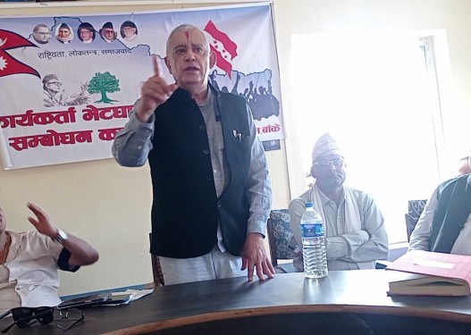 कांग्रेसले खुट्टा कमाउँदा गठबन्धन गर्नुपरेको होः डा. कोइराला