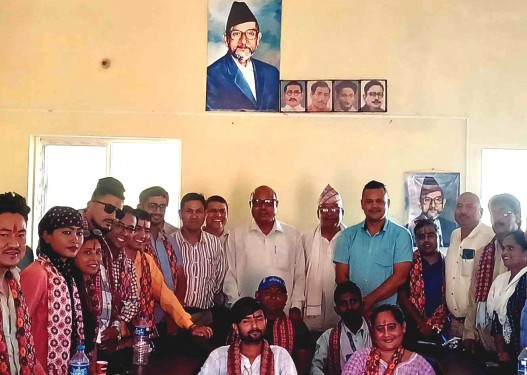 प्रेस युनियन र मुस्लिम संघका नवनिर्वाचितलाई कांग्रेसको बधाई र सम्मान
