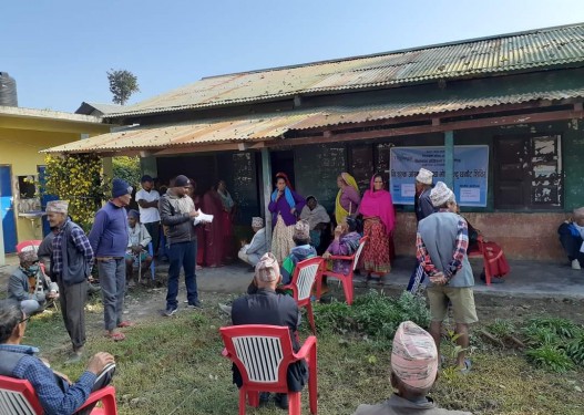 राप्तीसोनारीमा नि:शुल्क आँखा शिविर: १४ सय लाभान्वित, १४९ मा मोतिविन्दु