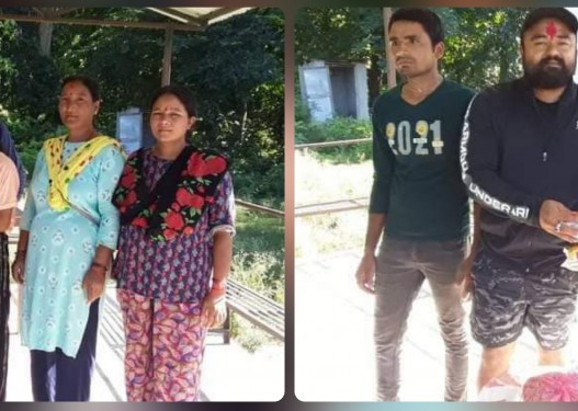 वडा अध्यक्ष ओलीले गरे अति विपन्नलाई आफ्नो तलबको सामाग्री सहयोग