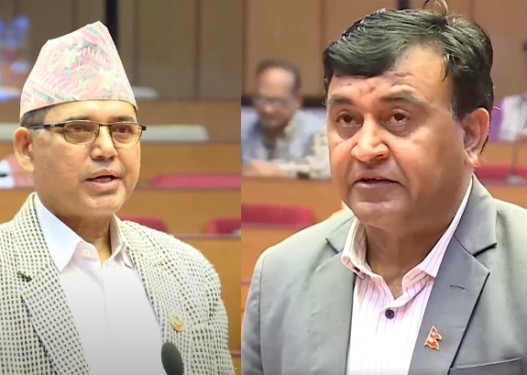राष्ट्रियसभा एमाले संसदीय दलको नेतामा भट्टराई, प्रमुख सचेतकमा दाहाल