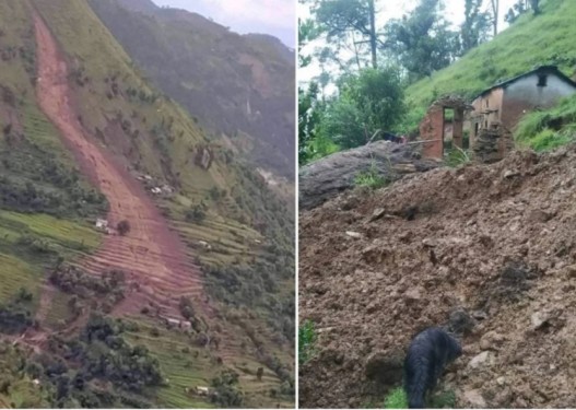 अछाममा पहिरोमा पुरिएर मुत्यु हुनेको संख्या २२ पुग्यो