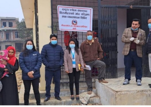 नेपालगन्जमा दादुरा महामारी फैलिएपछि जाँच-पड़ताल