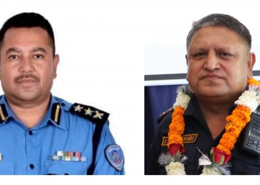 बाँके प्रहरी प्रमुखमा राठौर , लुम्बिनी ट्राफिक प्रमुखमा अधिकारी