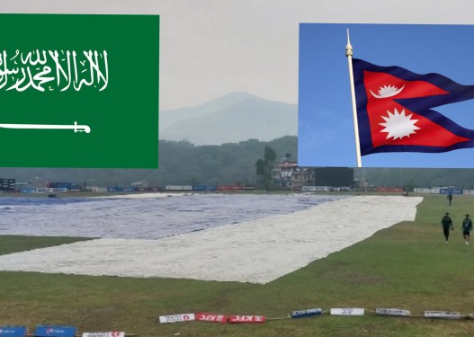 नेपाल र साउदी अरेबियाको खेल वर्षाले रद्द, नेपाल एसीसी प्रिमियर कपको सेमिफाइनलमा