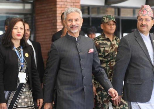 नेपाल आइपुगे भारतीय विदेशमन्त्री जयशंकर