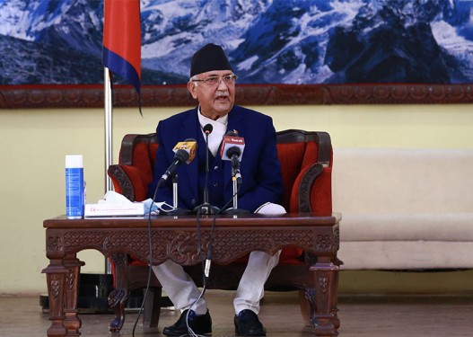 देउवाले राष्ट्रपतिलाई ‘तिमी’ भनेको भन्दै ओलीले जनाए आपत्ति