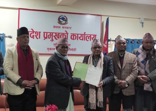 लुम्बिनी प्रदेशको मुख्यमन्त्रीमा लिला गिरी नियुक्त