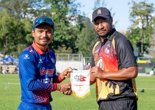 टी-२० आई क्रिकेट सिरिजको उपाधिका लागि नेपाल र पपुवा न्यु गिनी भिड्ने