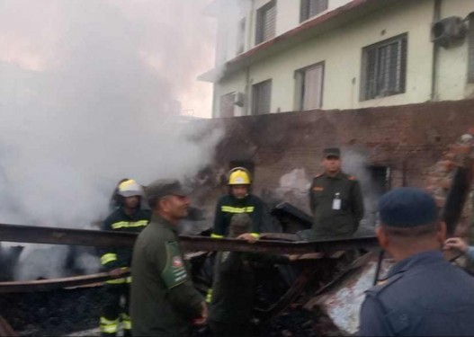 धनगढीमा आगलागी, अस्पतालसहित ८ पसल जले