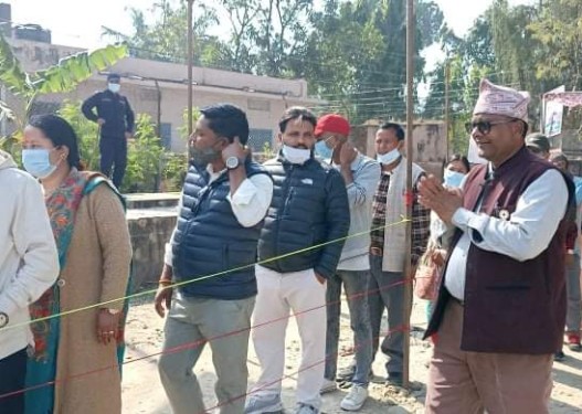 दोस्रो चरणको बाँके कांग्रेस सभापति मतदान:एक घण्टामा २१५ मत खस्यो