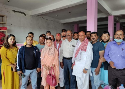 विष्ट र राईलाई साहु समाजले गर्यो समर्थन