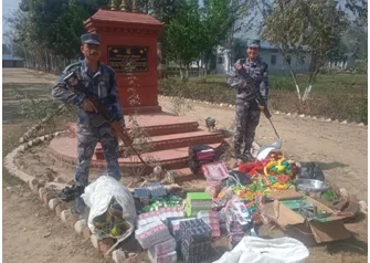 बर्दियाका नाकामा सशस्त्र प्रहरीको कडा निगरानी, अवैध सामाग्री धमाधम समातिदै