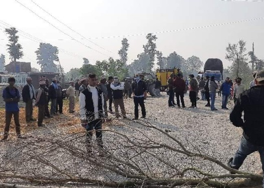 बाँकेको बानियाभारको चक्काजाम खुल्यो, आवागमन सुचारु