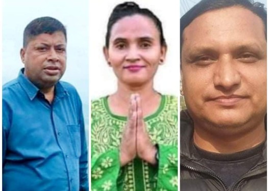 बाँके कांग्रेसको जिल्ला सदस्यमा तीन जनाको उम्मेदवारी घोषणा