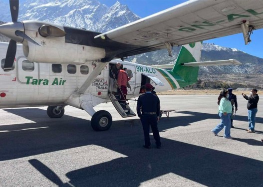 रात परेपछि सम्पर्कविहिन तारा एयरको जहाजको खोजी कार्य स्थगित