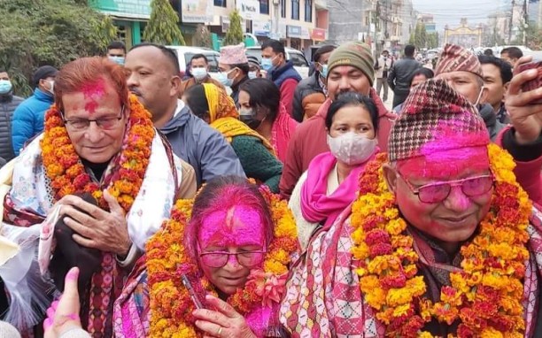 लुम्बिनीबाट राष्ट्रिय सभामा गठबन्धनका तिनै जना उम्मेदवार विजयी