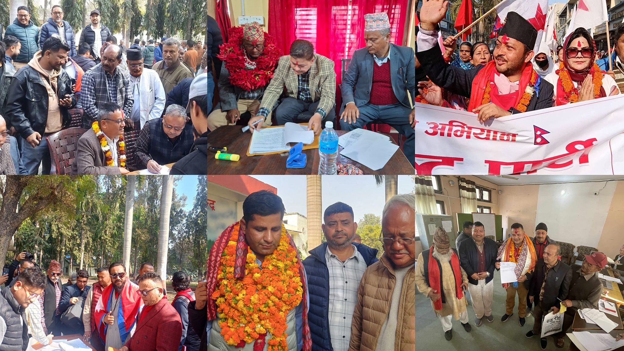 बाँकेका तीन निर्वाचन क्षेत्रमा ६० जनाको उम्मेदवारी