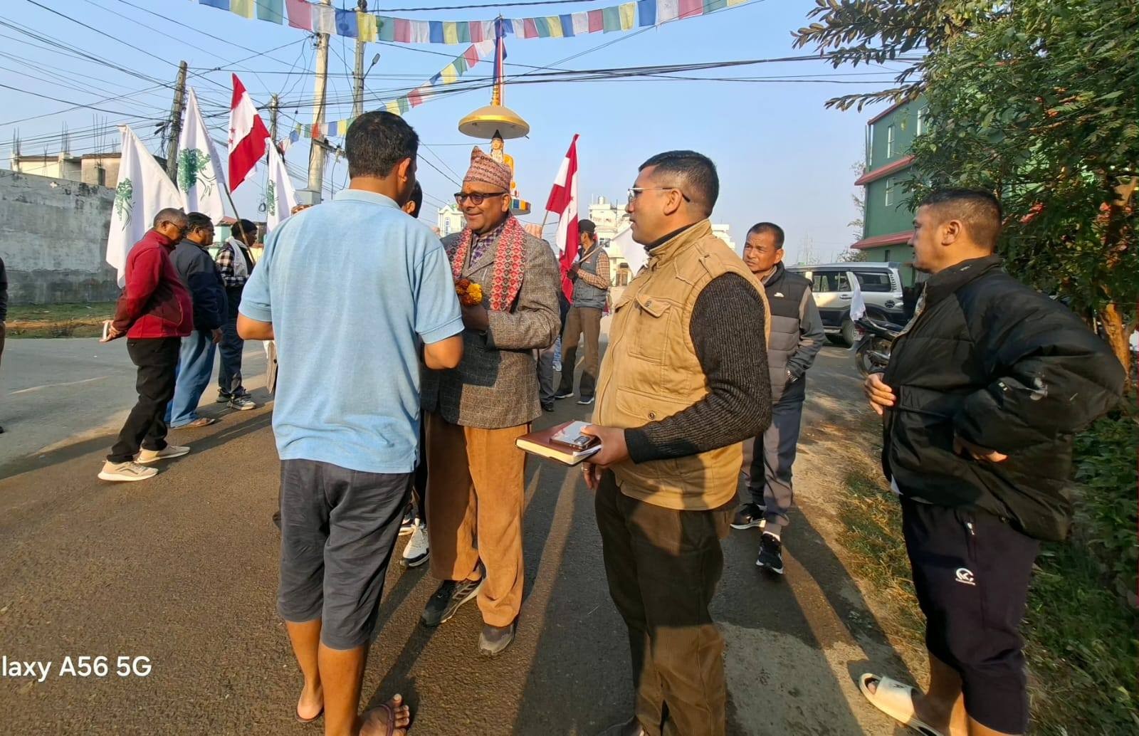 रुखमै भोट हाल्ने सुनिश्चितताले बुद्धचोकबासी उत्साहित, गौडेललाई मतदाताको समर्थन