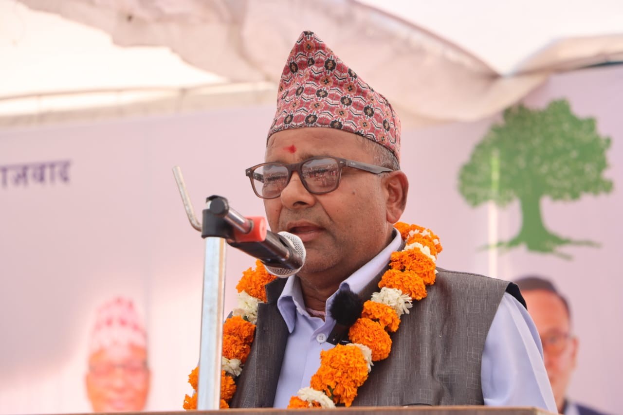 सुशासनका लागि काँग्रेसको नेतृत्व आवश्यक छः गौडेल