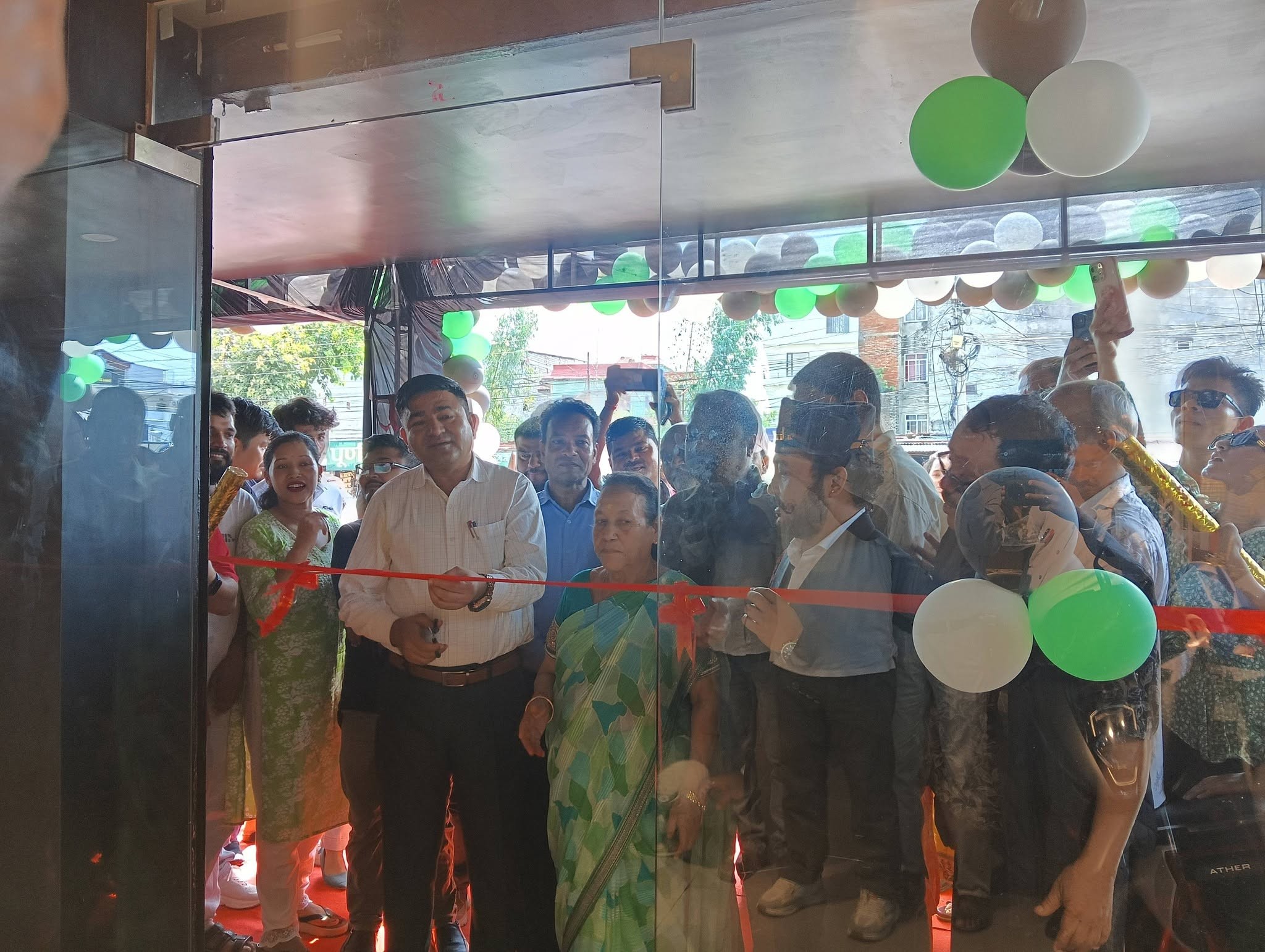 एथर नेपालको १५औँ 'एक्सपेरियन्स सेन्टर' नेपालगन्जमा