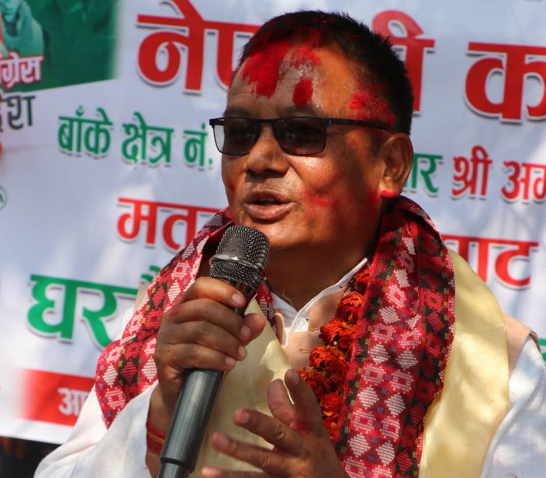 अमर सिंह पुनको अपीलः सुशासनको मुद्दालाई आत्मसाथ गरेर बाँके–३ लाई समुन्नत बनाउँछु