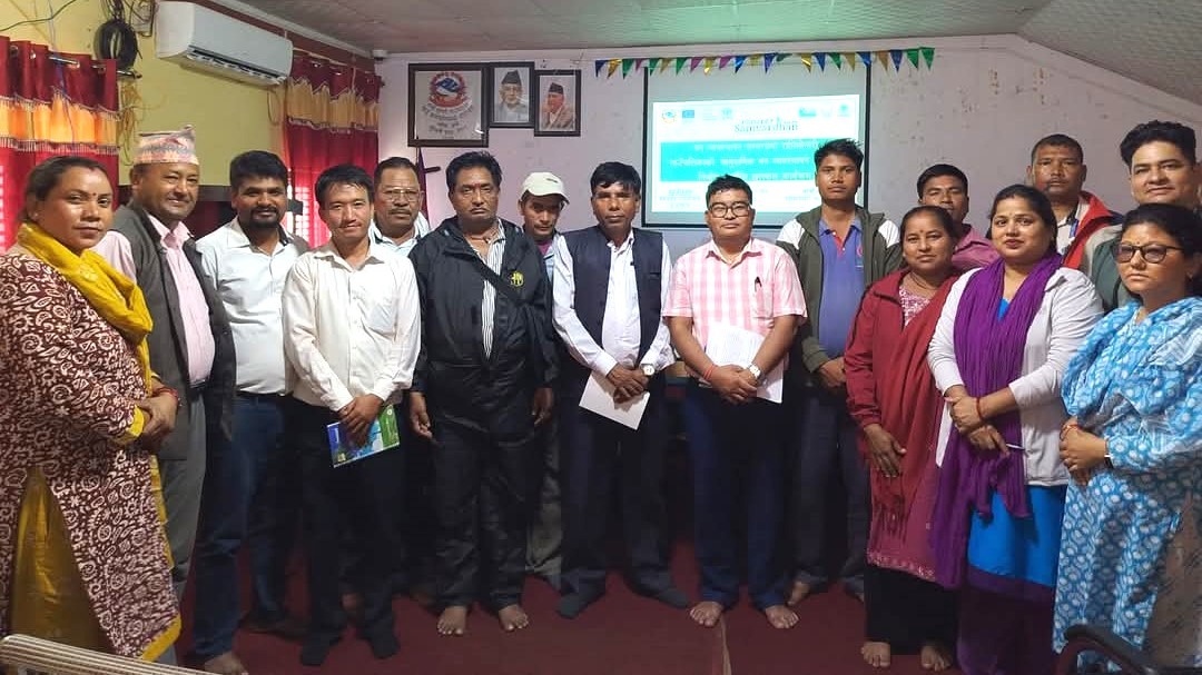 राप्तीसोनारीमा सामुदायिक वन व्यवस्थापनका लागि कार्यविधि बनाइँदै