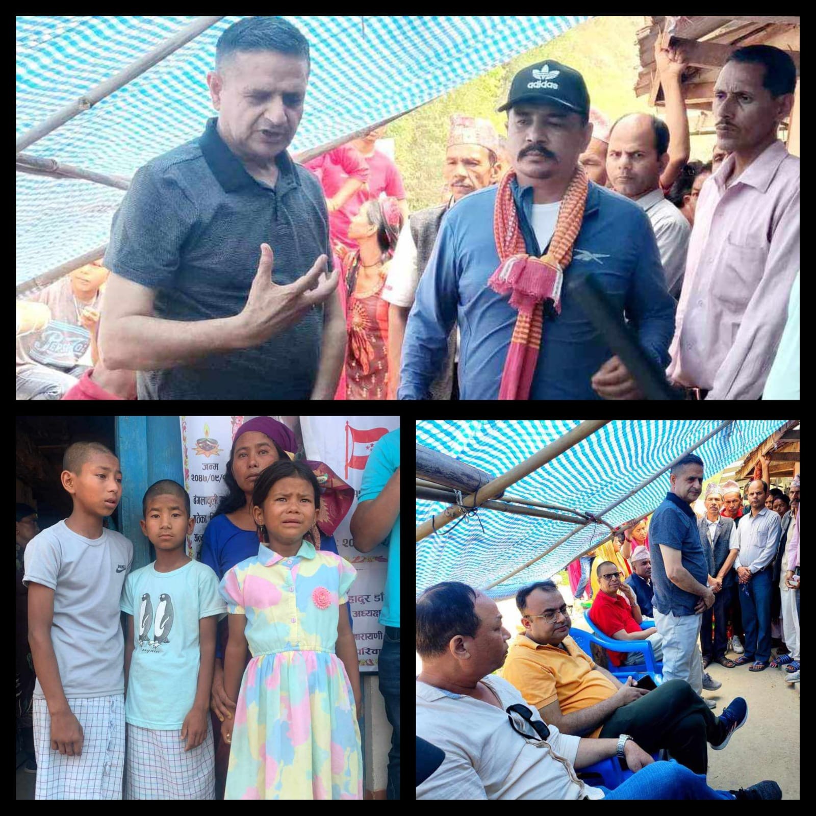 नेता घिमिरे र आचार्यको प्रशंसनीय कार्य, दुई जनाको कक्षा १२ सम्म सम्पूर्ण पढाई खर्च दिने घोषणा