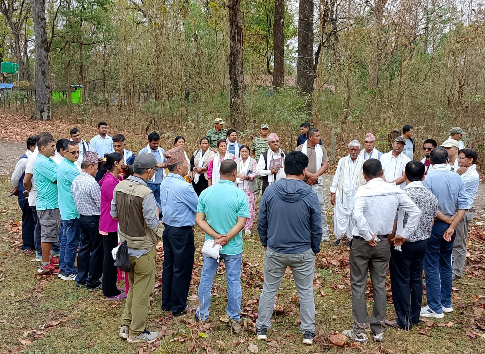 वन मन्त्रालयद्वारा लुम्बिनीका ६ जिल्लाको विभिन्न वनको अनुगमन