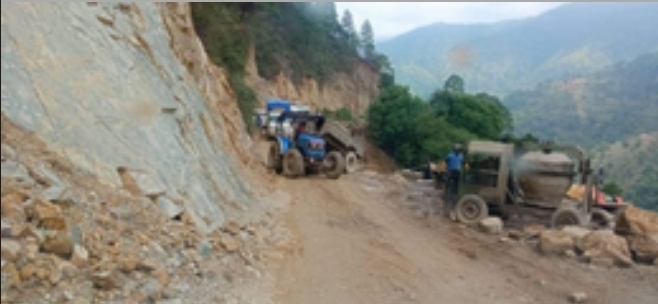 १६ घण्टापछि सल्यान-दाङ सडक पुनः सञ्चालनमा