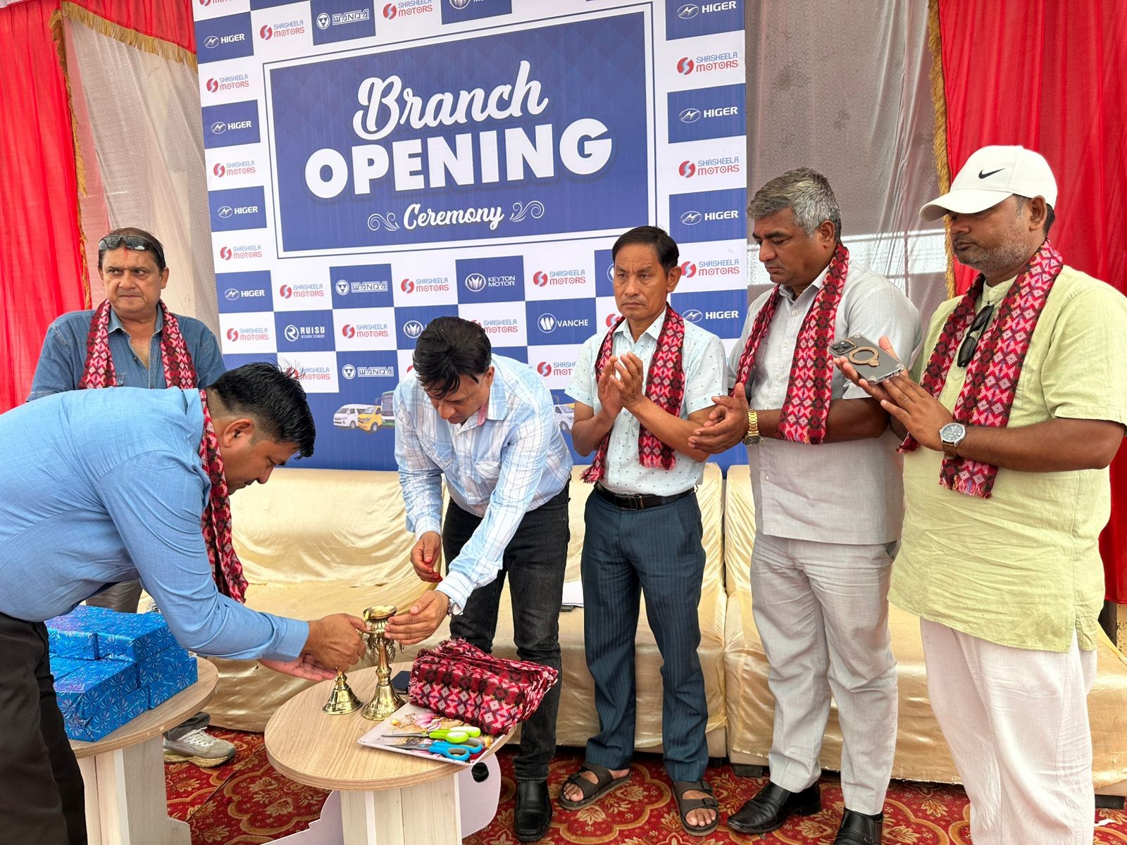 शशीला मोटर्सको चौथो शाखा नेपालगञ्जमा