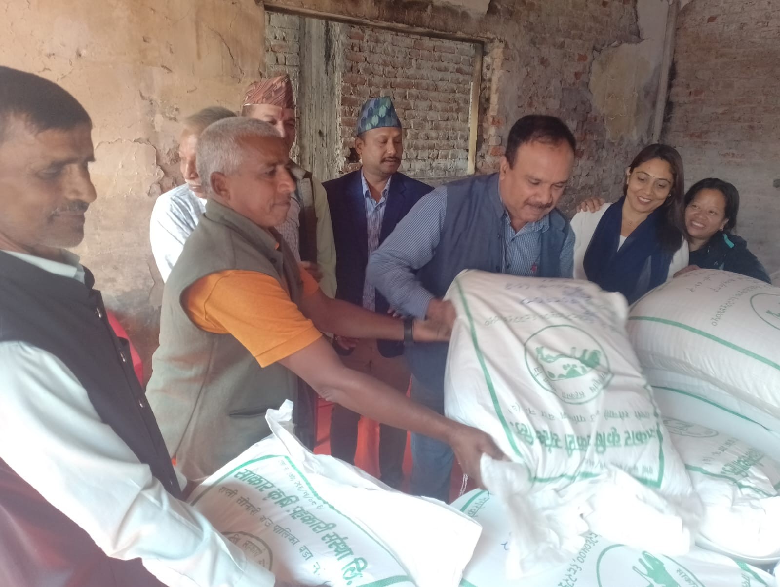 नेपालगञ्ज उपमहानगरपालिकाद्वारा अनुदानमा गहुँको उन्नत बीउ वितरण