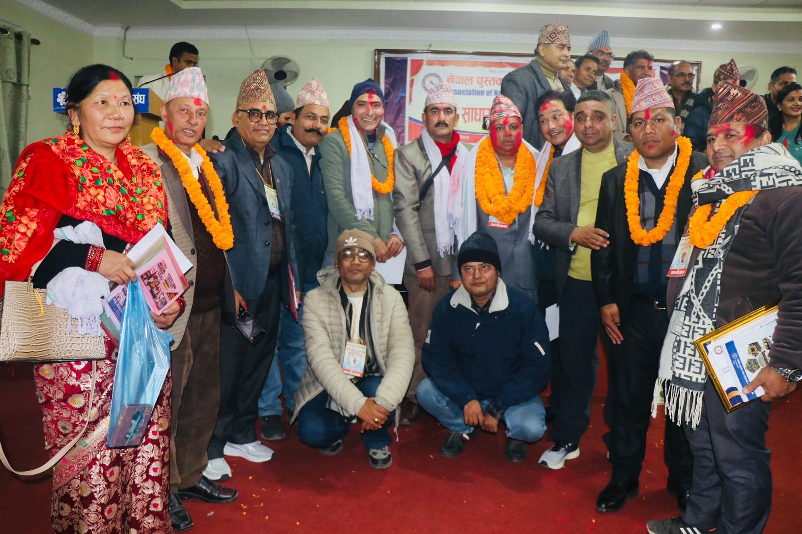 नेपाल पुस्तक तथा स्टेशनरी ब्यवसायी संघ लुम्बिनी प्रदेश अध्यक्षमा सुवेदी