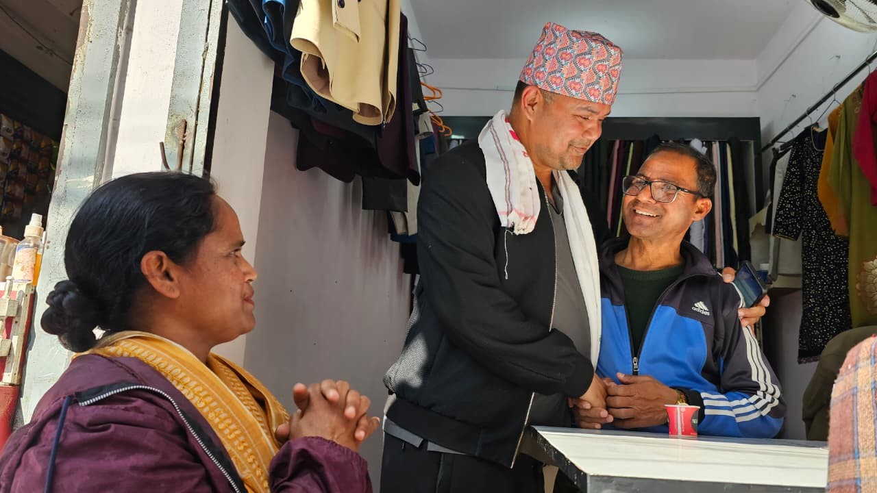 सुधान्शुलाई मतदाताले भने–“बदलिएको काँग्रेसलाई मत दिन्छौं”