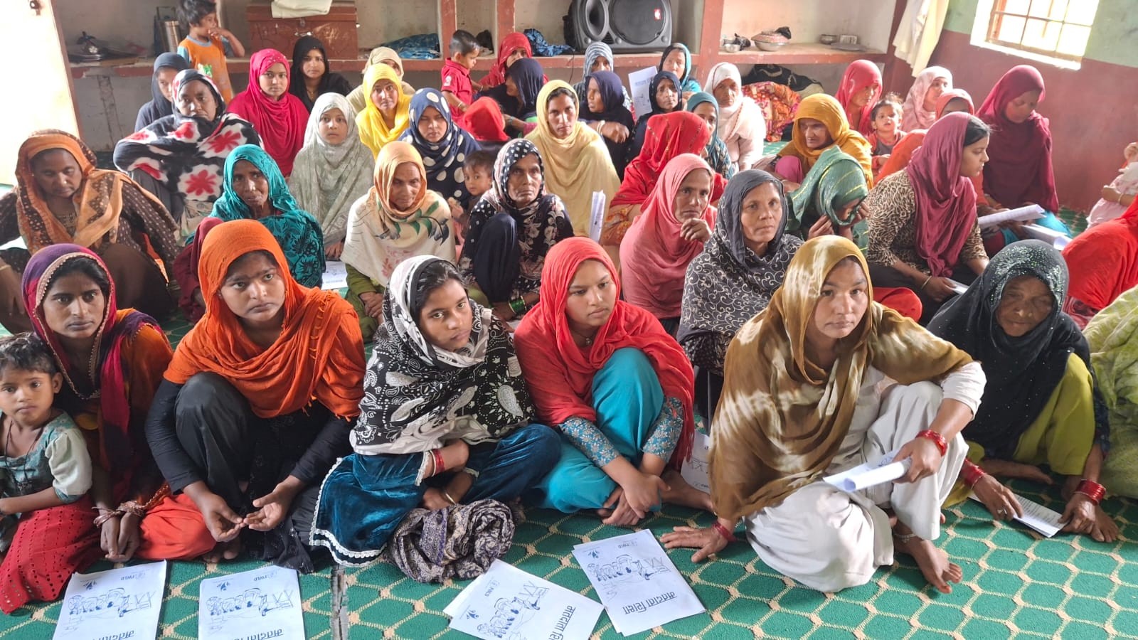 मुस्लिम महिलालाई मतदाता शिक्षा