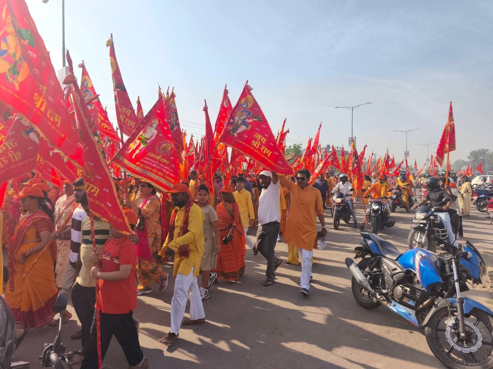 नेपालगञ्जमा धुमधाम हनुमान जयन्ती, विहान र्‍याली निकालियो