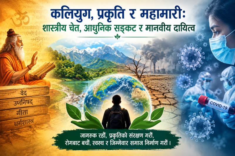 कलियुग, प्रकृति र महामारी: शास्त्रीय चेत, आधुनिक सङ्कट र मानवीय दायित्व