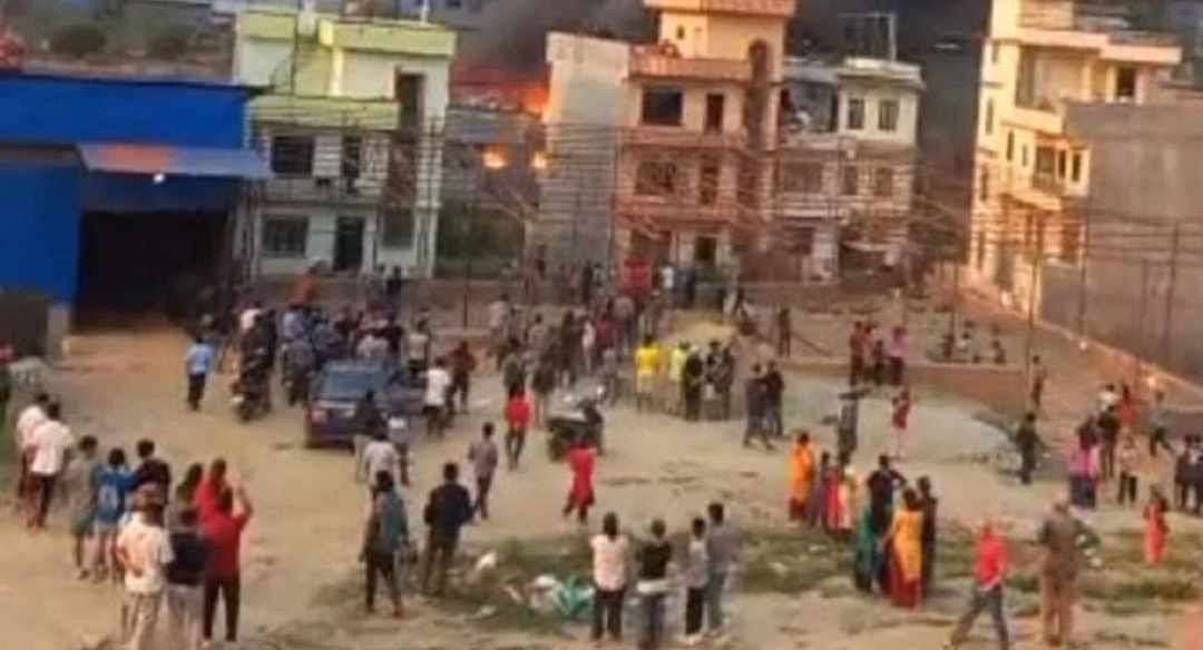 सशस्त्र प्रहरीको केन्द्रीय स्टोरमा आगलागी