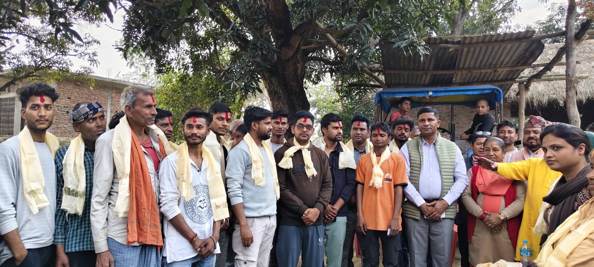 बाँके-२ का एमाले उम्मेदवार राई प्रचार-प्रसारका लागि डुडुवामा